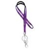 Correa de Pedrería Cordón de Cristal Portatarjetas Correas de Cuerda con Pinza Metálica Cuerda para el Cuello de Smartphone Multicolor