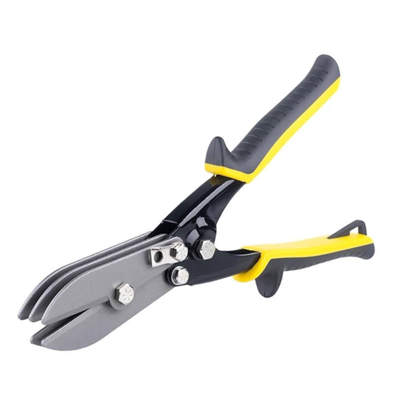 5Blade Crimper Metal Sheet Crimping Tool for 22-28Gauge HVAC Ductwork And Downspouts Stove Pipe With Ergonomic Handle