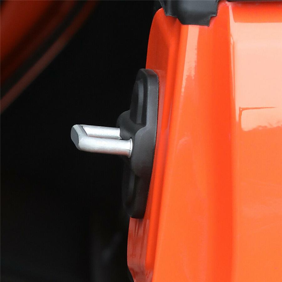 Door Lock Cover Screw Protector Trim For Jeep Wrangler JL JT Willys 2018-2021