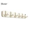 Door Back Storage Hooks Over The Hanger Hooks, Foldable No Drilling Adhesive Coat Rack, Dorm Room Space Saving Organizer, for Coats Bags Towels