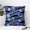 Fashion Waring Pattern Pillow Case High Quality Home Textile Double-sided Printing Short Plush Cushion Decoration Pillow Cover