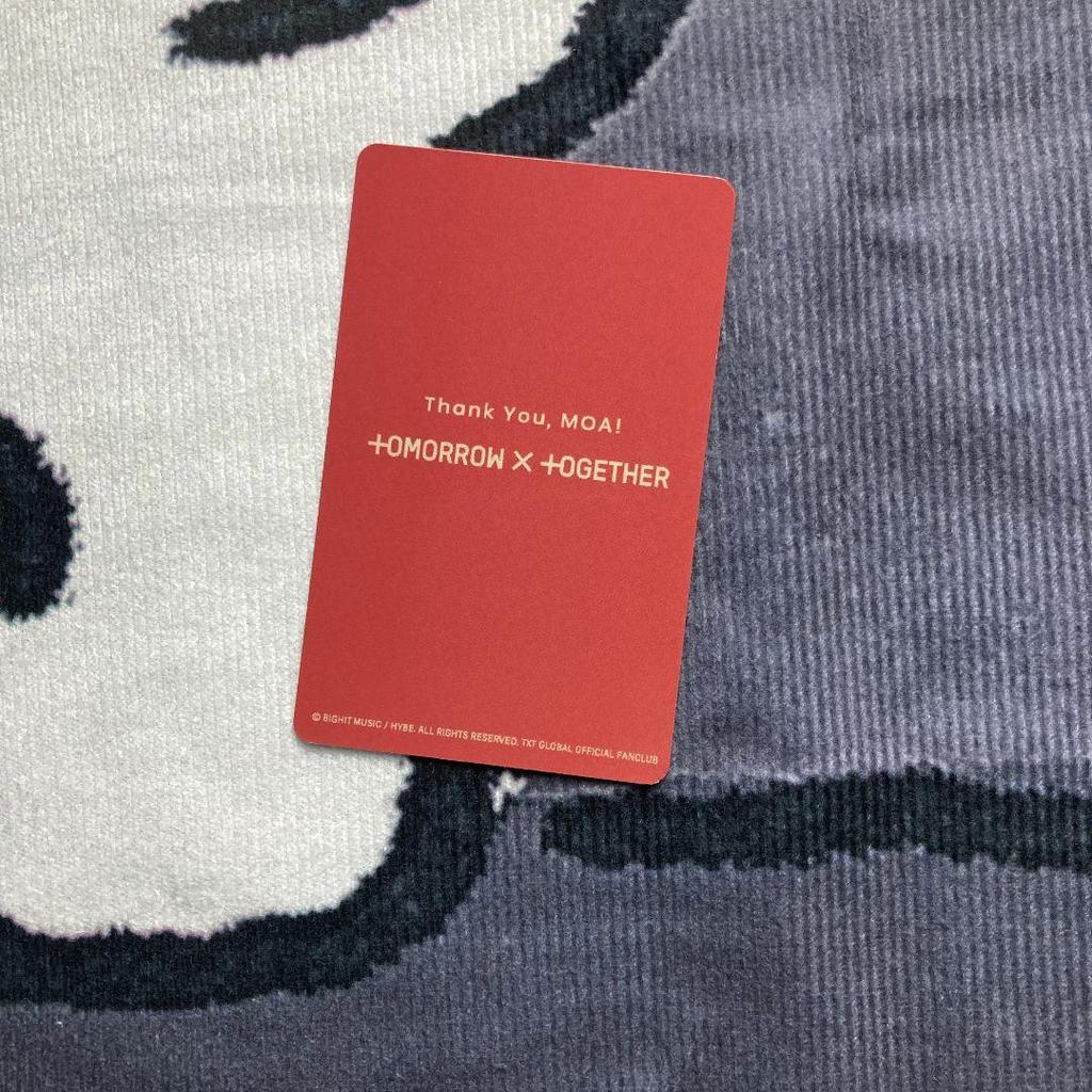 [USED] TXT MOAZONE FC Exclusive Trading Card 1 Yeonjun