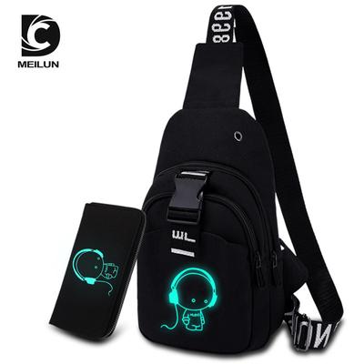 Neue Anti-diebstahl männer Tasche männer Brust Tasche Casual Umhängetasche Multifunktionale Schulter Tasche Leinwand Umhängetasche Lade