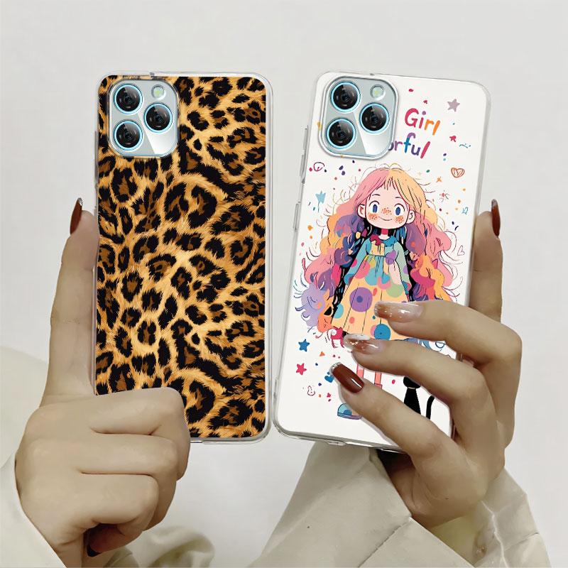 For Blackview A95 A100 A200 Pro A85 Case Protective Cover For  Blackview A80S Marble Clear Soft Silicone Phone Case Cat Fundas