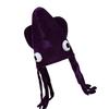 Fun Cuttlefish Hat with Long Tassels For Masquerade Party Cosplay Event Soft Headgear for Stage Show Halloween Dressingup