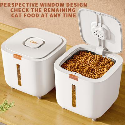 Tierfutter-Lagerfass, großes Lagerfass, Lebensmittel versiegelt, feuchtigkeitsbeständig, Katzenfutterfass, Lagerung von Katzenfutter, Hundefutterfass