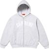 Arc Thermal gevoerde hoodie met rits Asgrijs