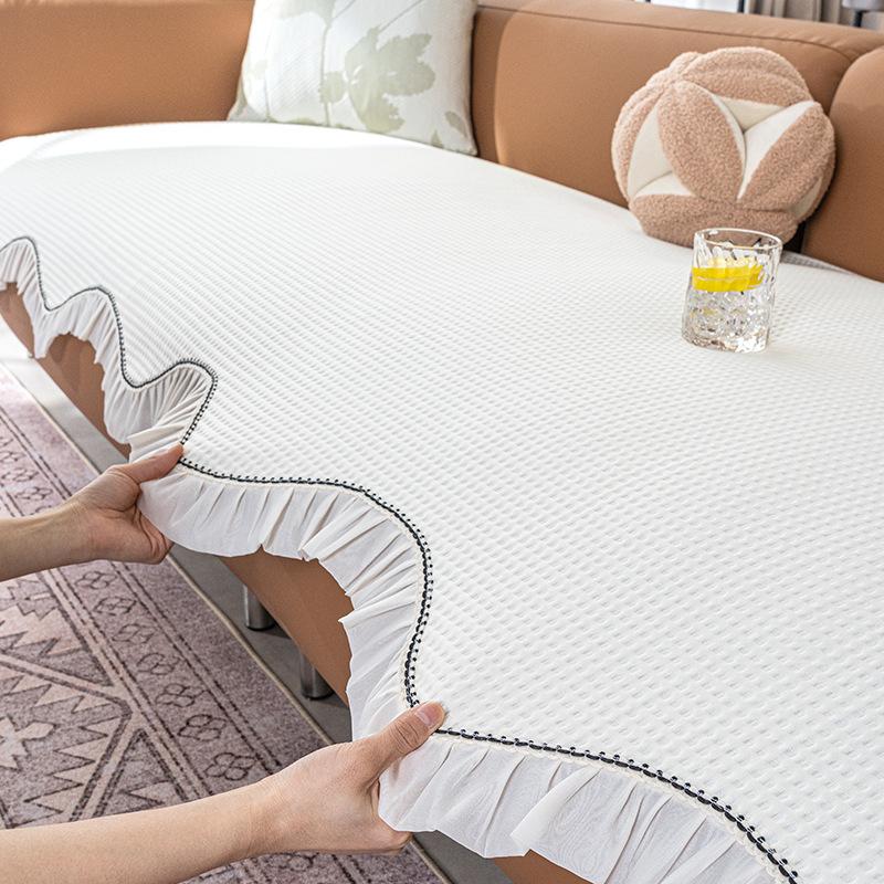 Cool Special-Shaped Sofa Cushion  New Fixed Summer Mat Cushion Combination Irregular Sofa Cover
