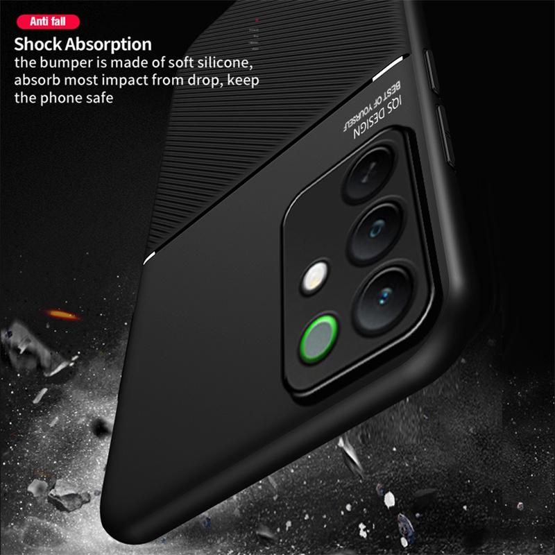 Robuste Anti-Rutsch-Hülle für Realme C85 Pro C85 5G Schutzhülle Magnetischer Halter Coque Fundas Capa