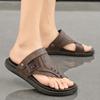 Fashion CYYTL Flip Flops Summer Mens Slippers Casual Shoes Beach Sandals Outdoor Slides Walking Comfort Leather Designer Fashion Luxury
