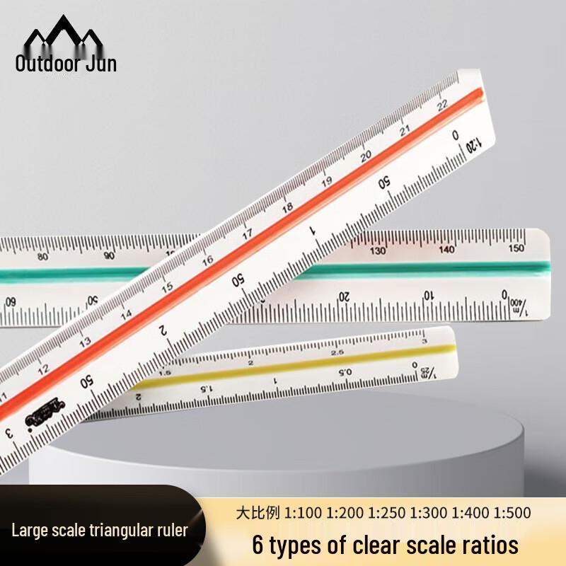 Multi-functional Triangular Ruler