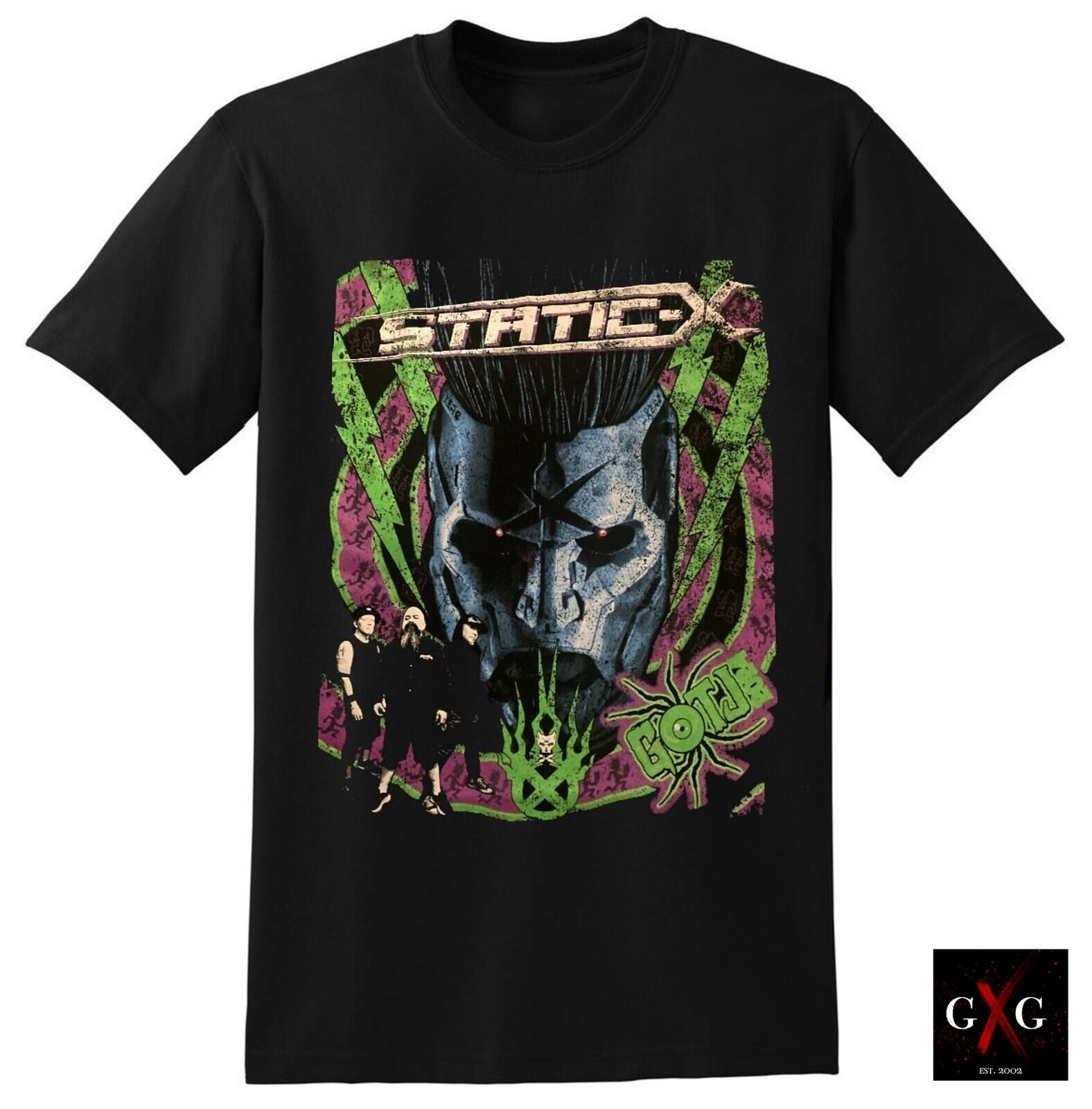 STATIC X cd lgo GOTJ 2026 TOUR Official SHIRT XL New project regeneration vol L