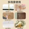 Cat Toy Suction Cup Spring Rabbit Fur Ball Stretchable Elastic Rope Bite Resistant Self Interactive Cat Teaser