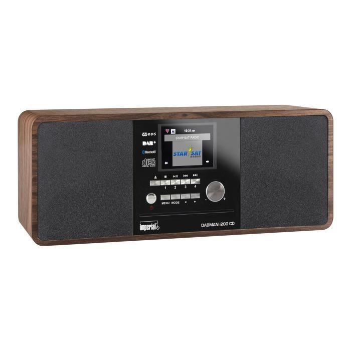 Audio System - Tele Star - Imperial Dabman I200 Cd - Cd / Mp3 Player - Bluetooth - Dab/dab+/fm