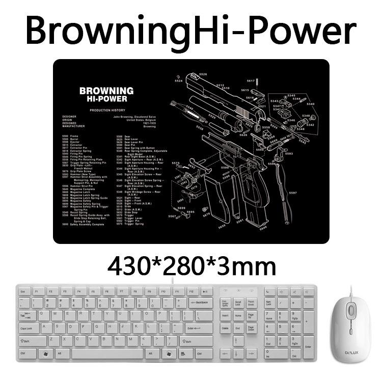 Ergonomic Mouse and Desk Pad for Office Use