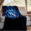 Coperta con Emblema del Napoli Calcio Coperta in Flanella da Esterno per Campeggio, Escursionismo, Feste in Giardino, Essenziali per Picnic, regalo per famiglia e amici