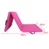Tapis d'exercice épais pliable pour salle de sport à domicile, coussin de tapis de yoga avec poignées de transport Yog