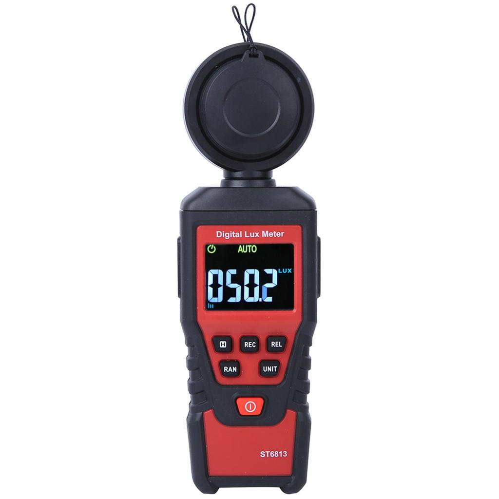 ST6813 Portable Digital LCD Light Illuminance Meter Photometer Illuminometer Instrument 1 100000