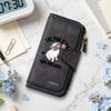 The Pug Club Lover Fashion Portable Card Holder Long Purse for Daily Use