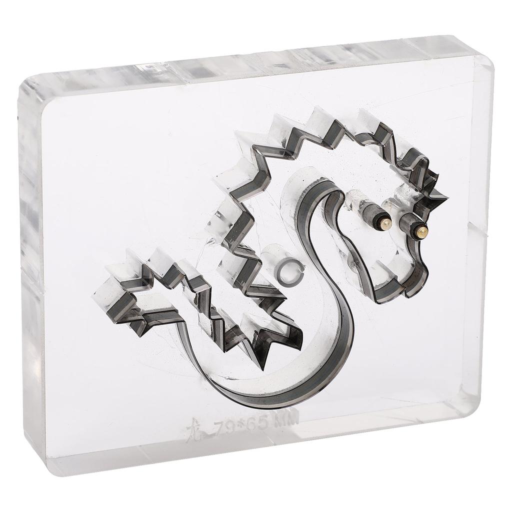 Schneiden Stanzen Sterben Drachen Muster Schnelle Saubere Arbeit Legierung Stahl Leder Stanzen Form Cut Form