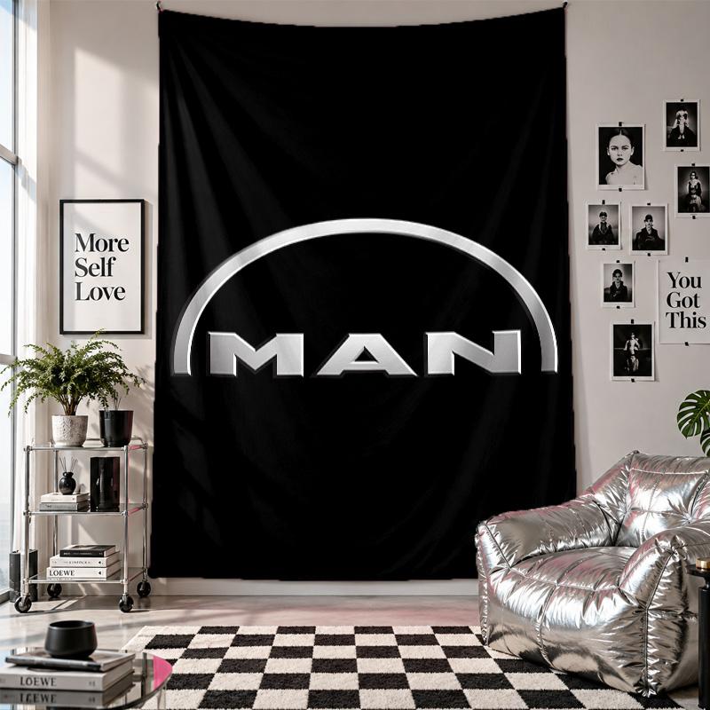 Wall TapestryMAN Art Hanging Cloth Decorative Background Cover for Room Decoration