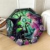 Witch Fairy 8 Ribs 3Fold Black Glue Uv Protection Umbrella Sun Protection Rainproof Compact Folding Umbrella For Travel Daily Use C923491