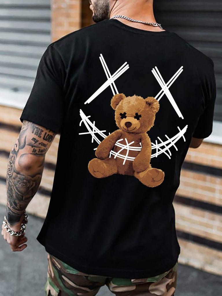 Manfinity LEGND T-Shirt für Männer mit Bären-Print