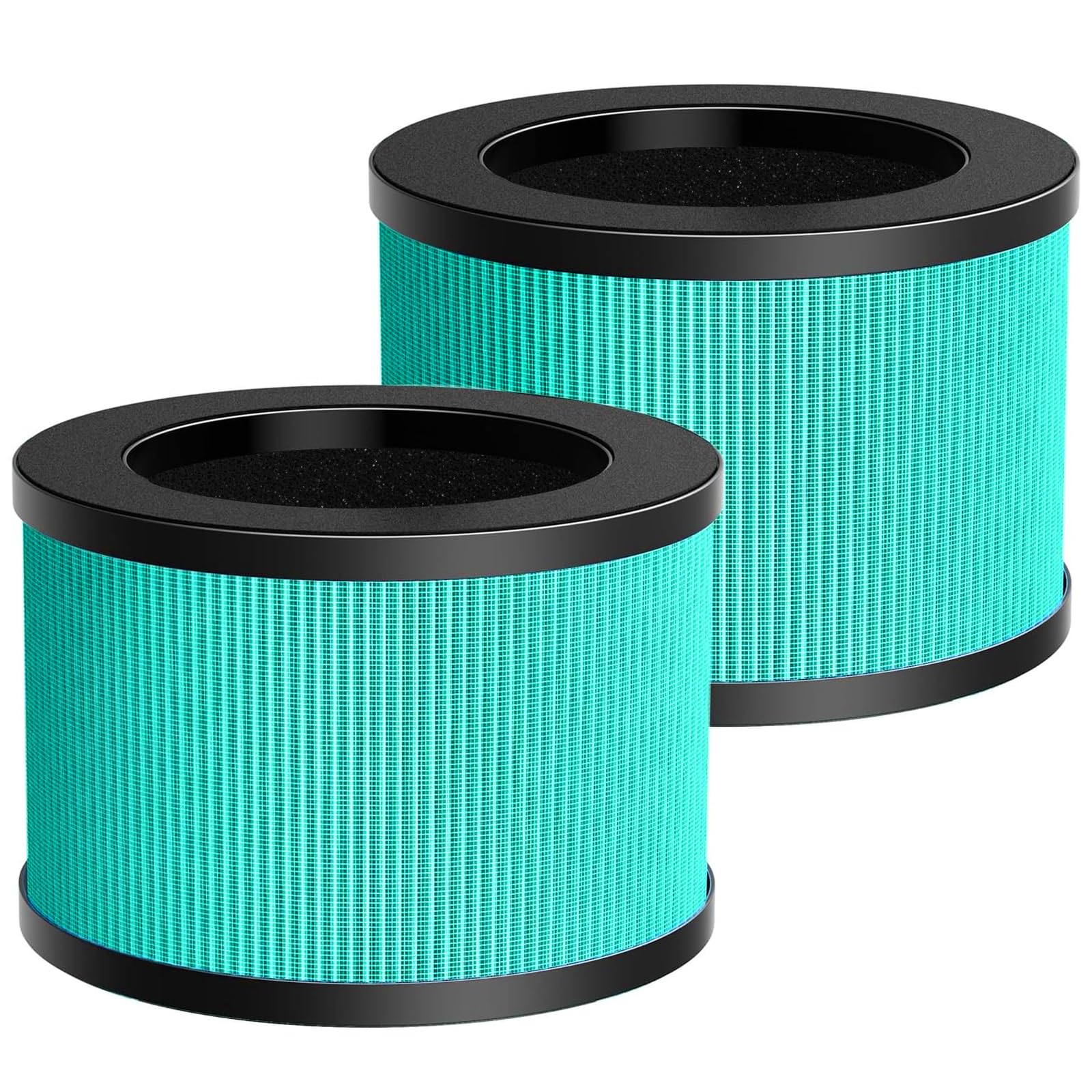 

LINNIW Upgraded HEPA Replacement Filter Compatible with Air Purifier Pet Dunder Version 2 DH-JH01 DH-JH01 (Green Pack)