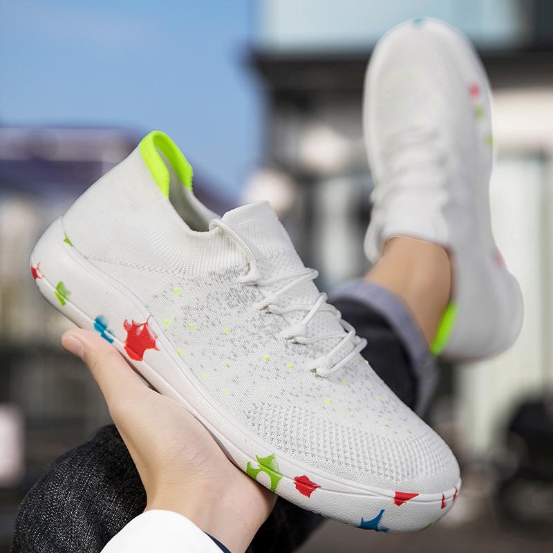 TUINANLE Barefoot Sneakers Men Soft Casual Shoes Comfortable Breathable Sports Shoes Walking Gym Sneakers Wide Toe