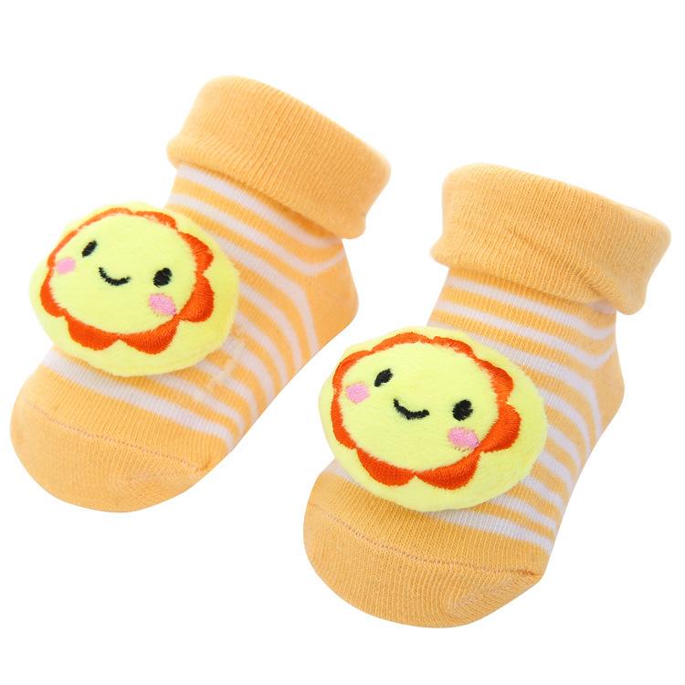 Baby Socks Girls Boys Newborn Accessories Anti Slip Cartoon Animals Kids Toddlers Gift Clothes Children Infant Stuff Clothes Bow
