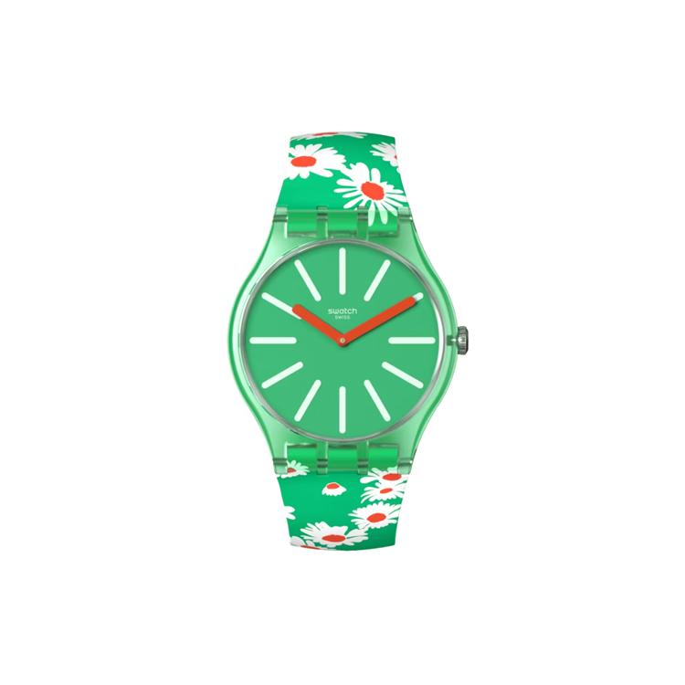 SWATCH Unisex 41mm Green Watch SO29G104 SO29G104 Green