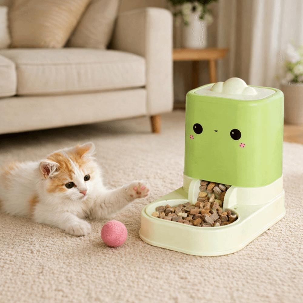 Durable Pet Water Dispenser Anti Spill Dog Feeder Cute Cat Automatic Feeder  for Feeding Water
