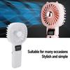 Portable Handheld Fan Power Bank Silent Neck Hanging USB Desktop Fan For Outdoor And Travel