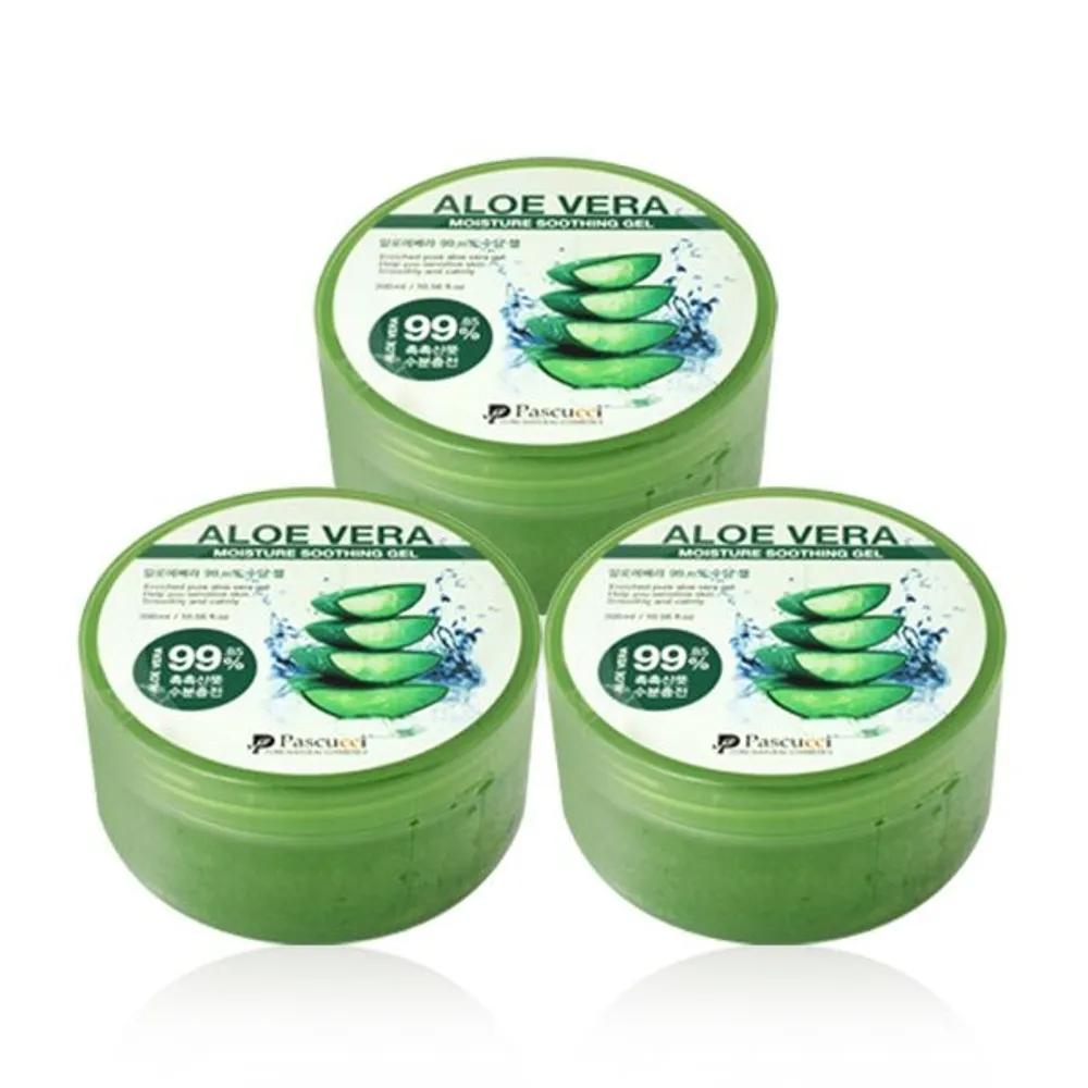 Pascucci Aloe Vera Moisture Soothing Gel 99.85% 300ml x 3