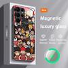 The First Slam dunk Anime Hot Phone Case For Samsung S25 S24 S23 S22 S21 S20 Plus Ultra Note20 Glass Magnetic Case