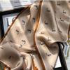 Skinny Satin Silk Scarf for Women Hair Bands Neck Tie Belt Headband Lady Wraps Headkerchief Bandana Silk-like