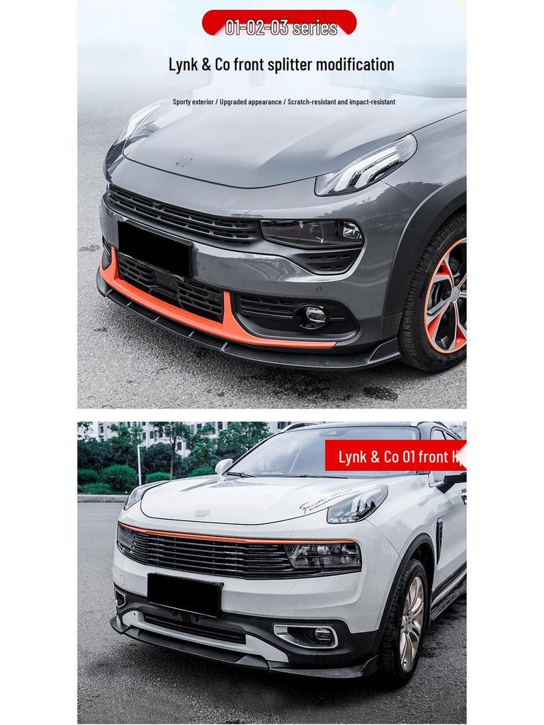 Lynk & Co 01 Frontlippe & Stoßstangenschutz-Kit (Modelle 2017-2019)