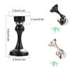 Door Stopper Steel Wind-Proof Anti-rust Doorstop Water-proof Stronger Indoor Furniture Hardware Bathroom Toilet Bedroom