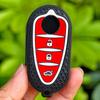 New Silicone Key Cover Holder For Alfa Romeo Giulietta Myth Junior 4C Romeo Mito Myth 159 GTO GTA Car Remote Control Accessories
