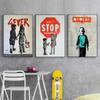 Banksy Street Graffiti Decorative Canvas Painting Girl with Balloon Follow Your Dreams Monkey Art Poster Prints Room Wall Decor