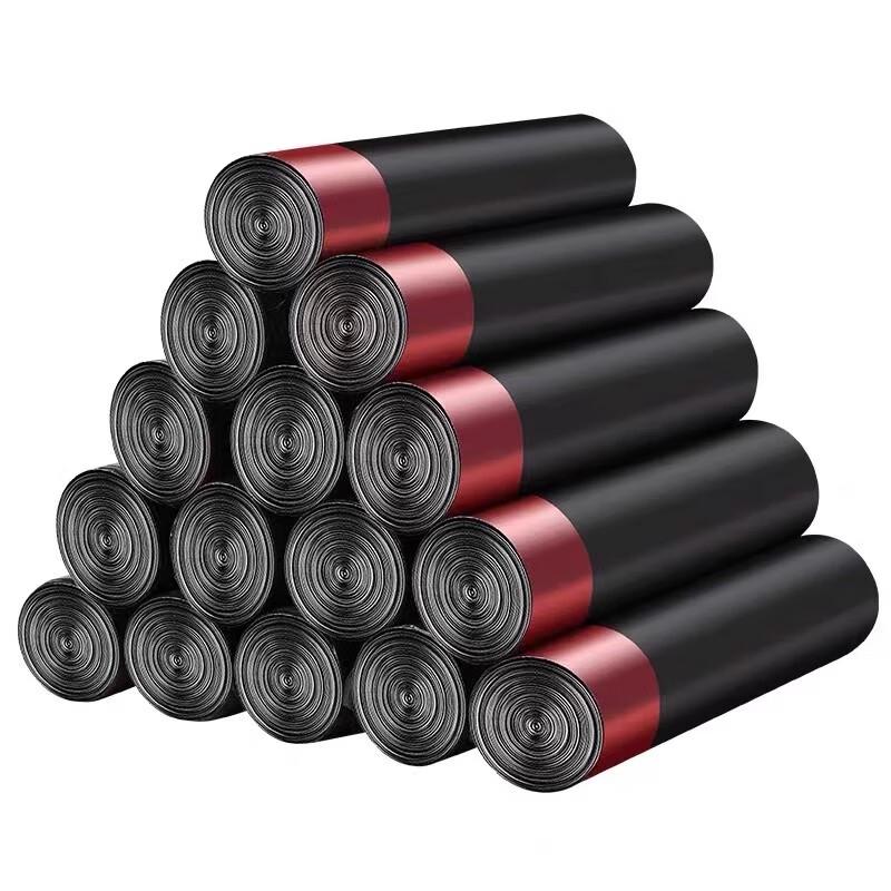 Утолщенные мусорные мешки с завязками