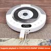 10W Wall Mounted Bluetooth CD Player Equipped with Dust Cover and Dual Horn Speaker Household CD Album Radio 185*185*33mm