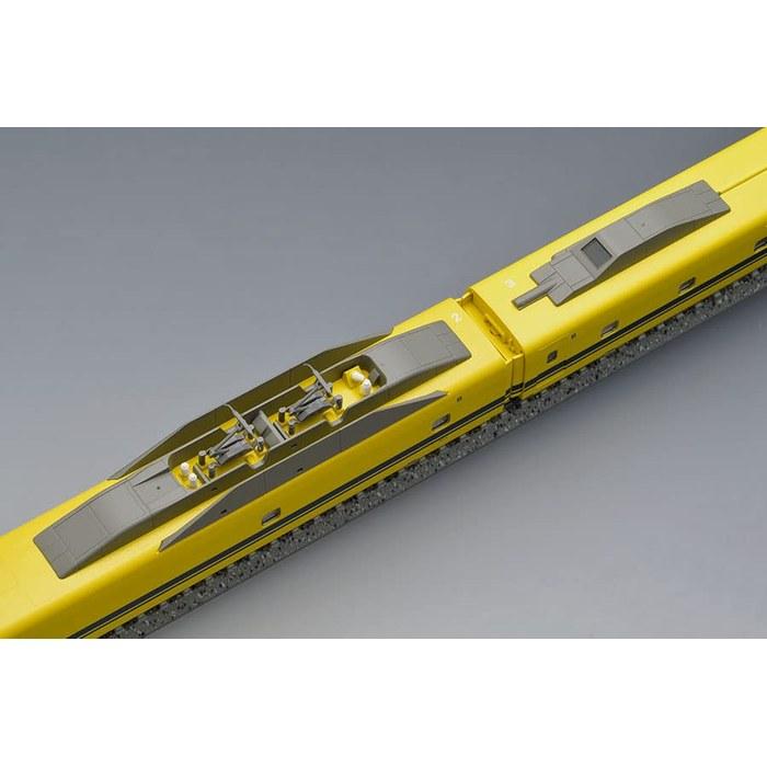TOMIX N Gauge JR 923 Shinkansen Electrical Vehicle Comprehensive Test Car Doctor Yellow Basic Set 98480 Model Railroad Train