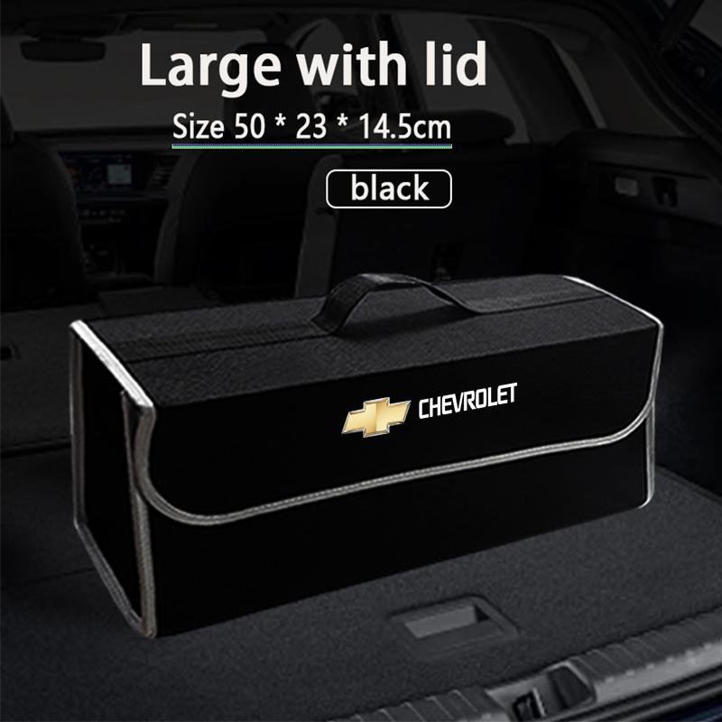 Velká skládací úložná krabice s logem auta Cestovní taška do kufru auta Pro Chevrolet Lanos Corsa Aveo Volt Camaro Lacetti Matiz Onix SS