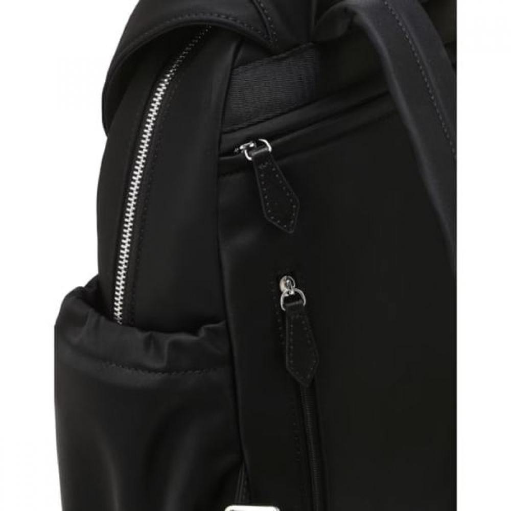Daks Nylon Backpack With Black Logo Decoration Dcba6f526bk