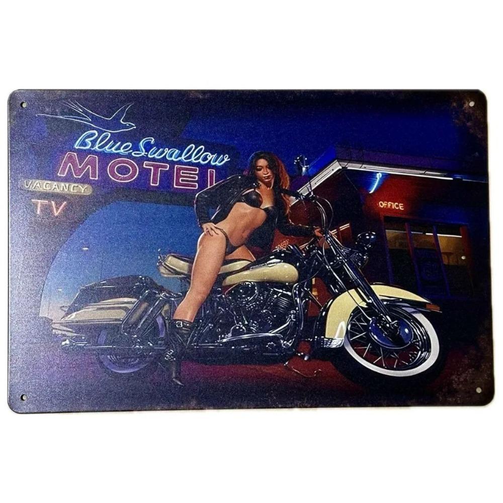 Vintage Metal Sign Bar Garage Man Cave Wall Decor 20x30cm