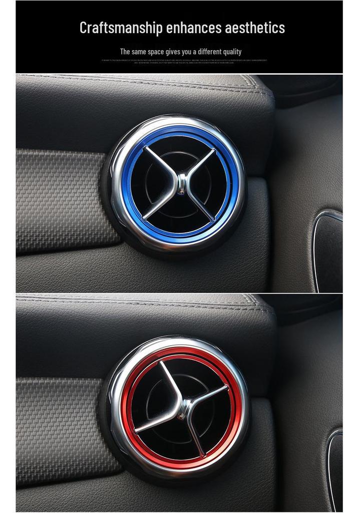 Dekorativní kroužek výdechu vzduchu pro Mercedes-Benz třídy C, GLC, GLA, CLA, A, B