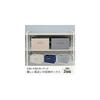 YAMAZEN Storage Boxes, Set of 2, Wooden Handles, Linen-like Fabric Front, Compatible with Color
