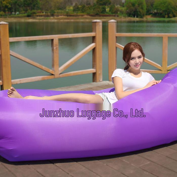 Bärbar uppblåsbar soffa: Utomhus Strand, Camping & Musikfestival Sovsäck