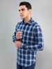 MONTE CARLO Men's Regular Fit Check Full Sleeve Shirt
